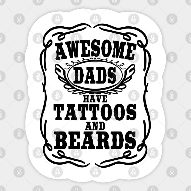 Awesome Dads Sticker by wolulas